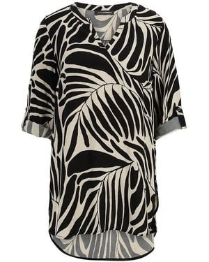 Doris Streich Long-Bluse - Schwarz