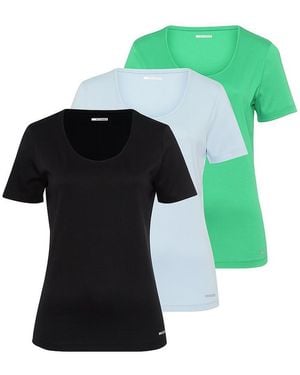 St. Emile Rundhals-Shirt Im 3Er-Set - Grün