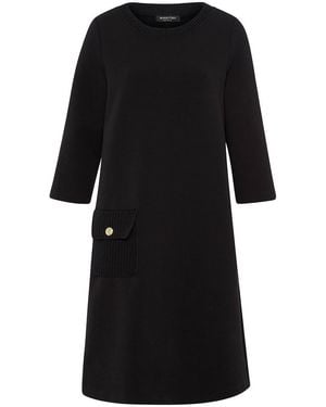 Margittes Sweatkleid - Schwarz