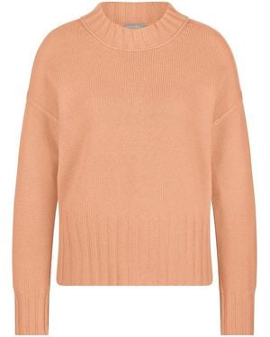 include Rundhals-Pullover Aus Schurwolle Und Kaschmir - Orange