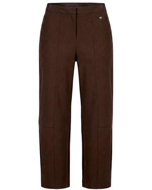 RAFFAELLO ROSSI Modern fit-7/8-jersey-hose - Braun