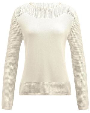 St. Emile Pullover U-Boot-Ausschnitt - Weiß