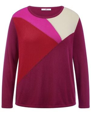 Emilia Lay Trui Ronde Hals Van - Rood