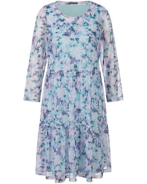 Mybc Mesh-Kleid - Blau