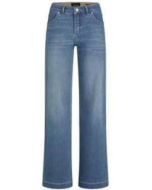 Toni Wide Fit-Jeans - Blau
