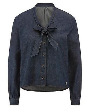 Uta Raasch Denim Blouse Van - Blauw