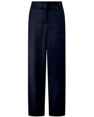 Peter Hahn Knöchellange Modern Fit-Hose - Blau