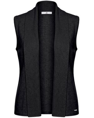 Emilia Lay Strickweste - Schwarz