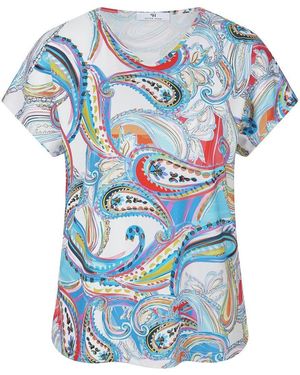 Peter Hahn Rundhals-shirt - Blau
