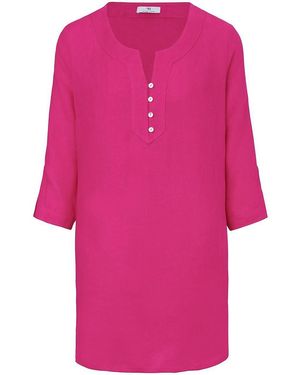 Peter Hahn Tuniek 100% Linnen Van - Roze