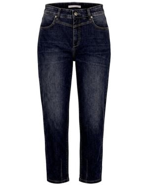 M·a·c Relaxed Fit 7/8-Jeans - Blau