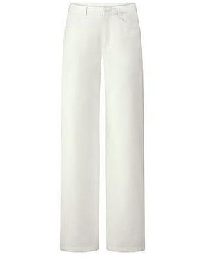 Peter Hahn Wide Fit-Jeans Van - Wit