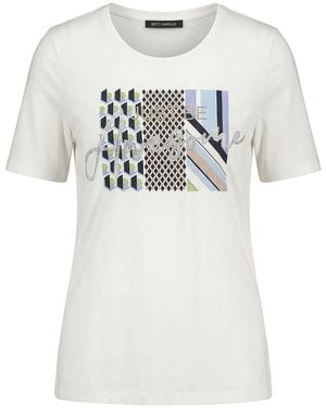 Betty Barclay Rundhals-Shirt - Grau