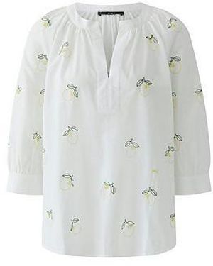 Ouí Blouse 3/4-Raglanmouwen Van - Grijs