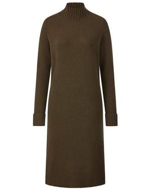 include Strickkleid Stehkragen - Natur