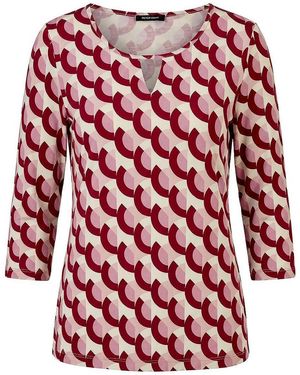 Peter Hahn Rundhals-Shirt - Rot