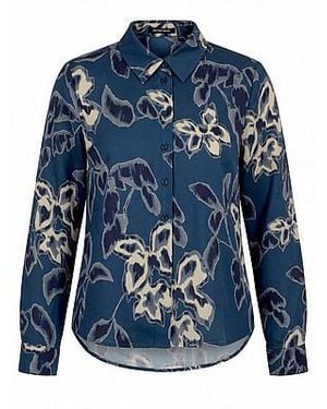 Peter Hahn Blouse Lange Mouwen Van - Blauw