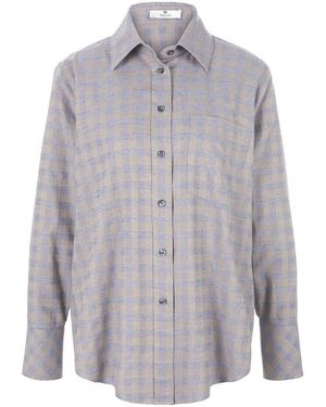 Peter Hahn Bluse pure edition - Grau