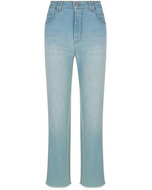 DAY.LIKE Tapered Fit-Jeans - Blau