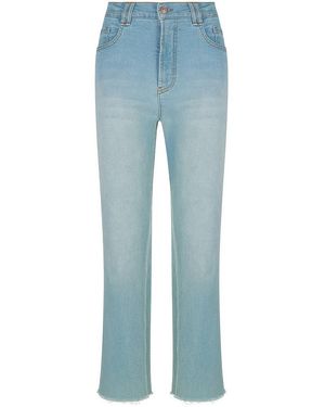 DAY.LIKE Tapered Fit-Jeans - Blau