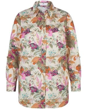 Anna Aura Long-Bluse - Grau