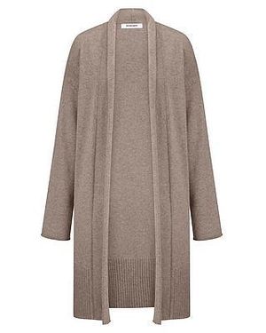 Peter Hahn Lang Vest Van - Bruin
