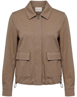 Maerz Jersey-Jacke - Braun