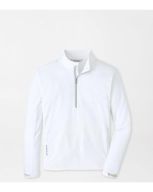 Peter Millar Dunes Half-Zip - White