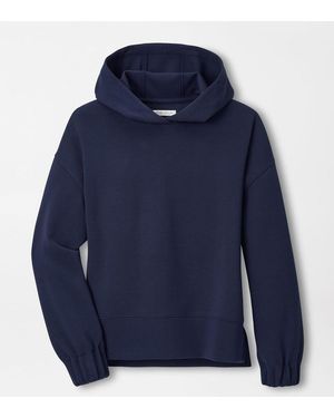 Peter Millar Flora Knit Hoodie - Blue