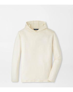 Peter Millar Excursionist Flex Knit Hoodie - White