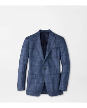 Peter Millar Davies Plaid Blazer - Blue