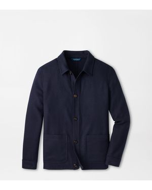 Peter Millar Voyager Chore Coat - Blue