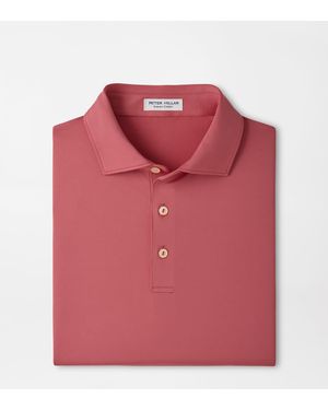 Peter Millar Solid Performance Jersey Polo - Pink