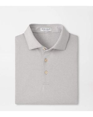 Peter Millar Holden Performance Jersey Polo - Grey