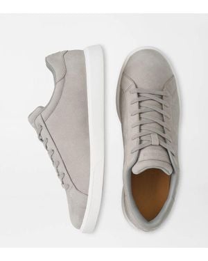 Peter Millar Drift Classic Nubuck Trainer - White