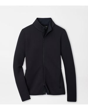 Peter Millar Lumi-Knit Performance Full Zip - Blue