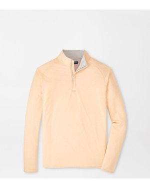 Peter Millar Stealth Performance Quarter-Zip - Natural