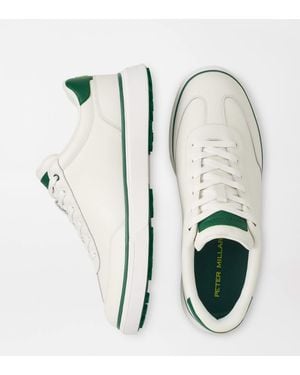 Peter Millar Drift Leather Hybrid Course Shoe - White