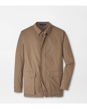 Peter Millar Wooster City Coat - Brown