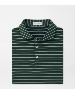 Peter Millar Oaks Performance Jersey Polo - Green