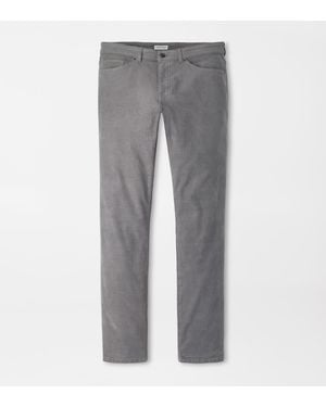 Peter Millar Classic Comfort Corduroy Five Pocket Trouser - Grey