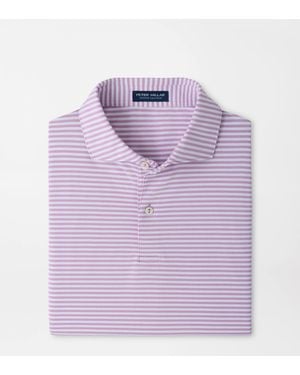 Peter Millar Verse Performance Mesh Polo - Purple