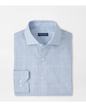 Peter Millar Urbino Italian Poplin Shirt - Blue