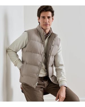 Peter Millar Cortina Wool Gilet - Grey