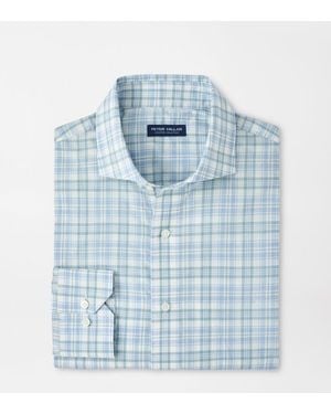 Peter Millar Tropea Italian Poplin Shirt - Blue