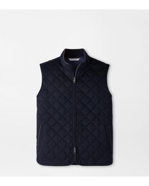 Peter Millar 25Th Anniversary Cashmere Essex Gilet - Blue
