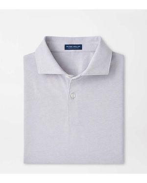 Peter Millar Albatross Cotton-Blend Piqué Polo - Blue