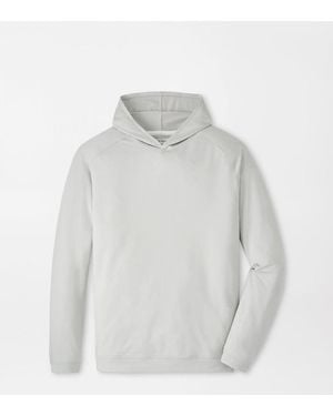 Peter Millar Pine Performance Hoodie - White