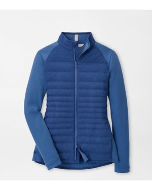 Peter Millar Merge Seersucker Hybrid Jacket - Blue