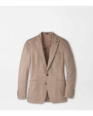 Peter Millar Lancaster Knit Blazer - Brown